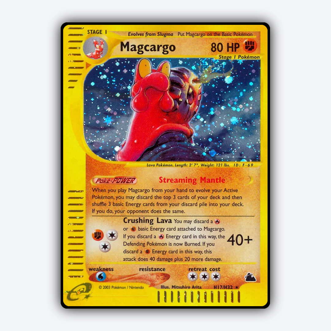 Magcargo H017/144 - H017/144 Skyridge Set - Card Rug
