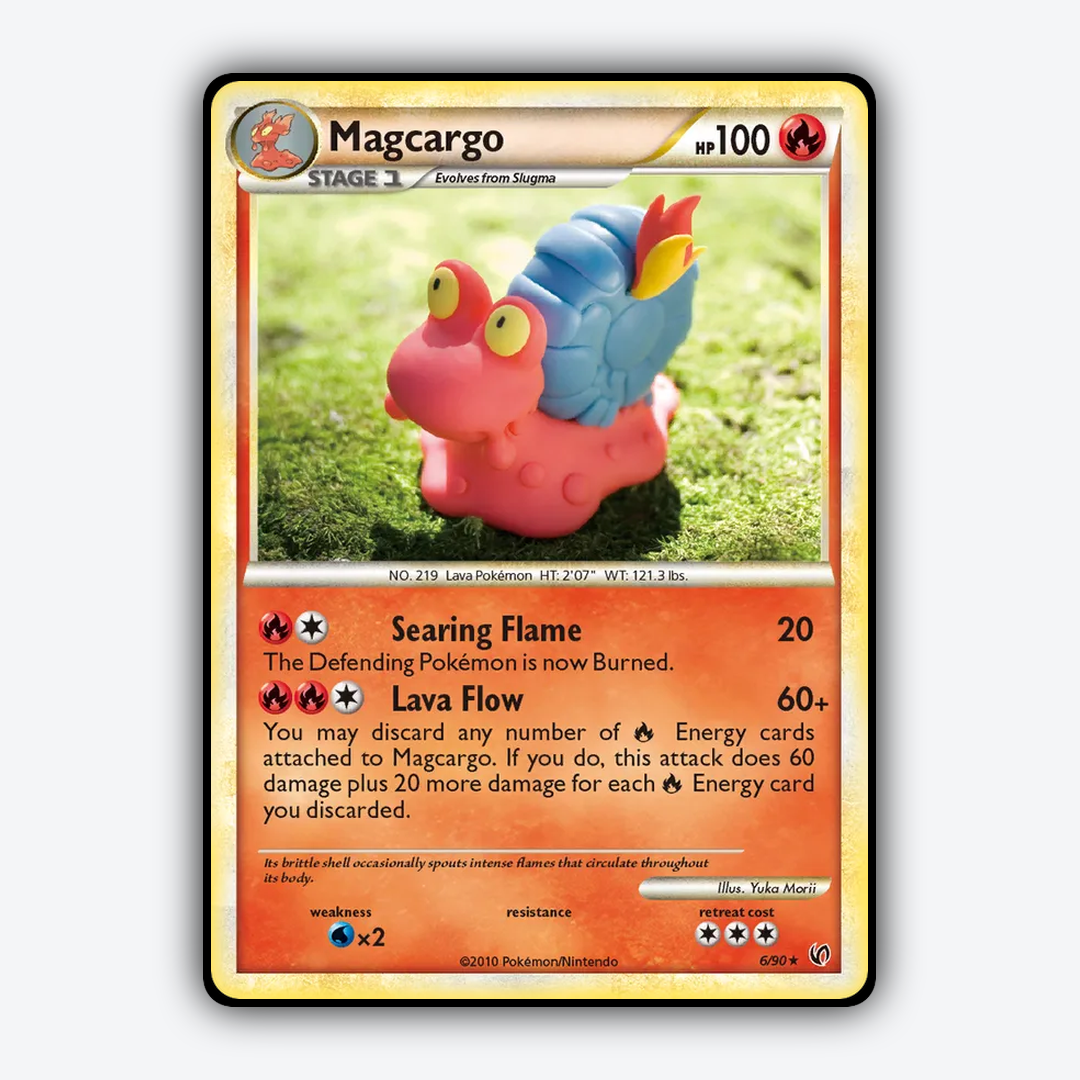 Magcargo 006/90 - HS—Undaunted Set - Card Rug
