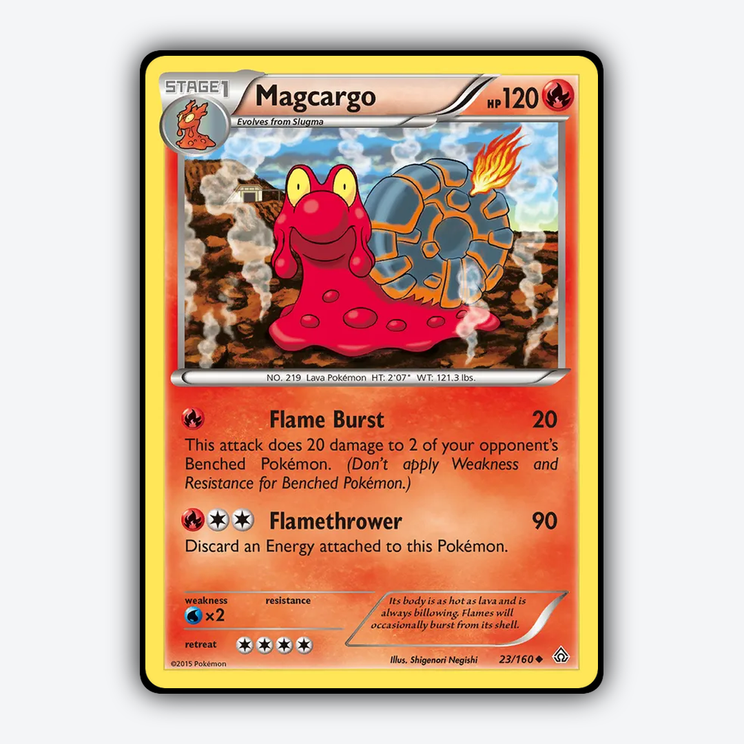 Magcargo 023/160 - Primal Clash Set - Card Rug