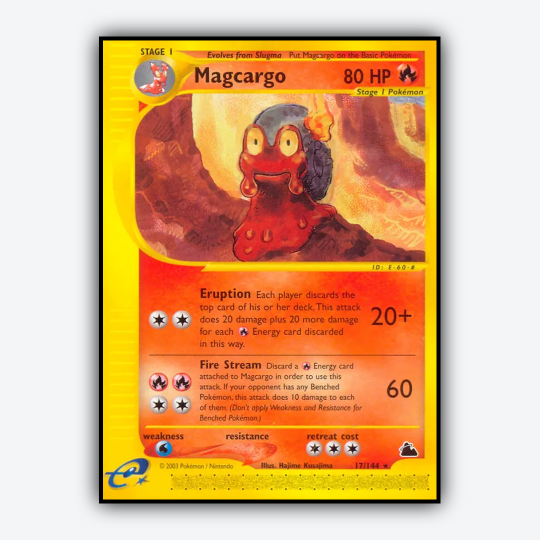 Magcargo 017/144 - Skyridge Set - Card Rug