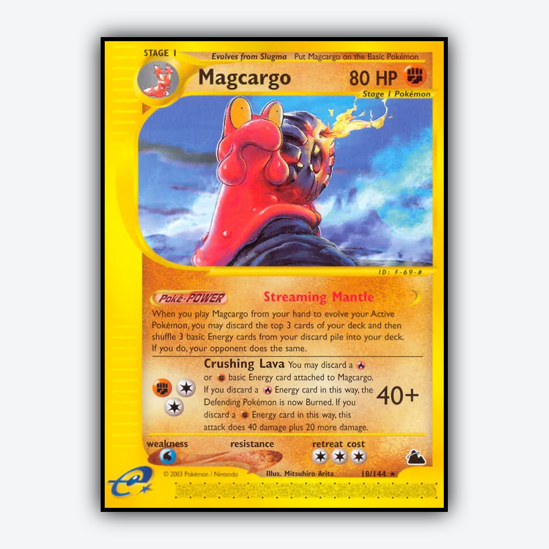 Magcargo 018/144 - Skyridge Set - Card Rug