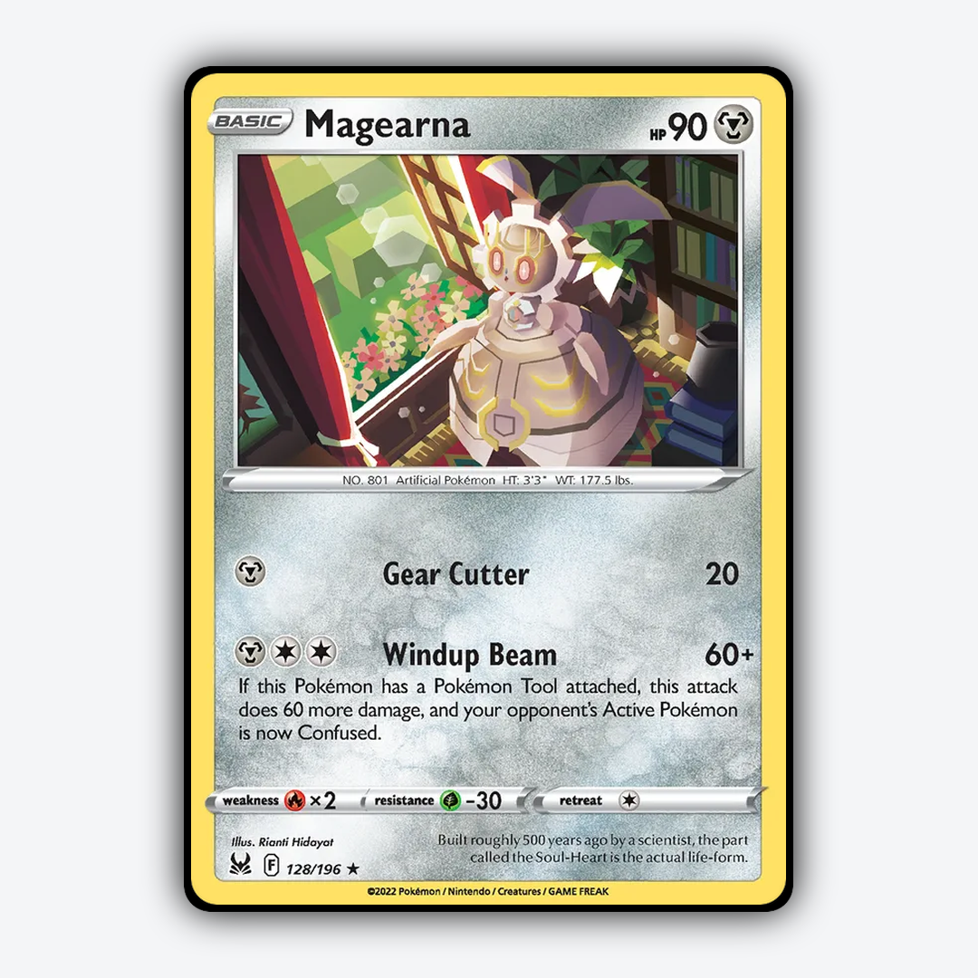 Magearna 128/196 - Lost Origin Set - Card Rug
