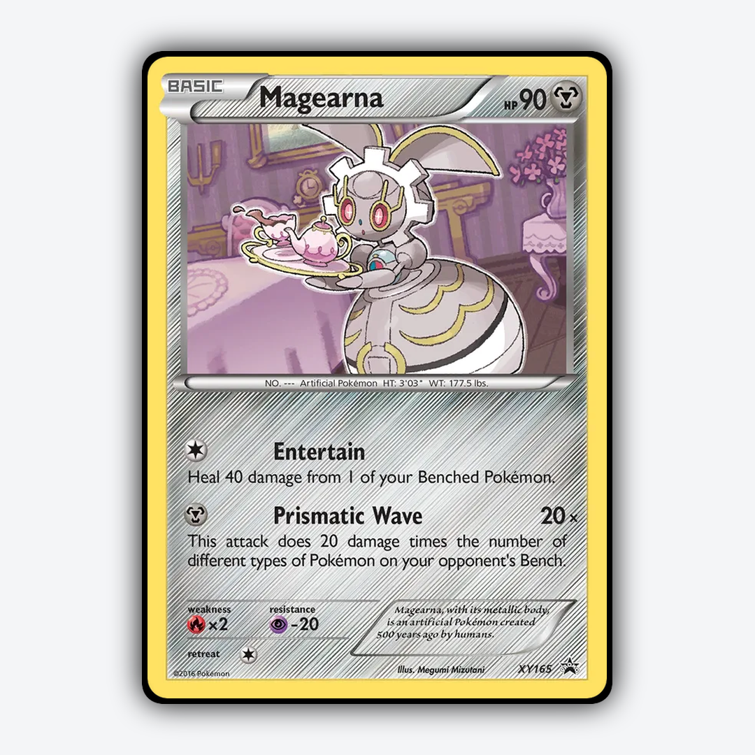 Magearna #165 - XY Black Star Promos Set - Card Rug