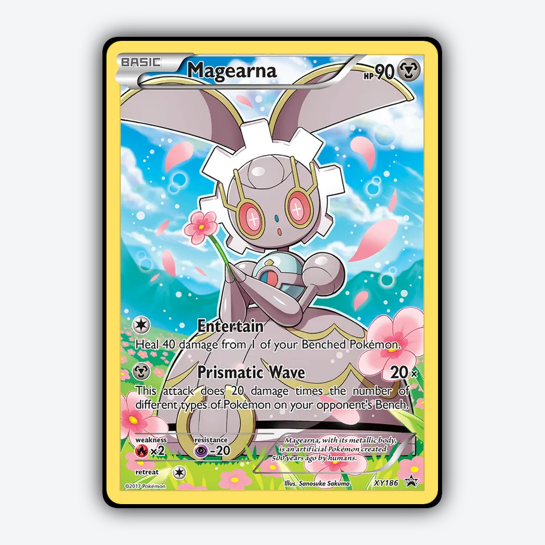 Magearna #186 - XY Black Star Promos Set - Card Rug