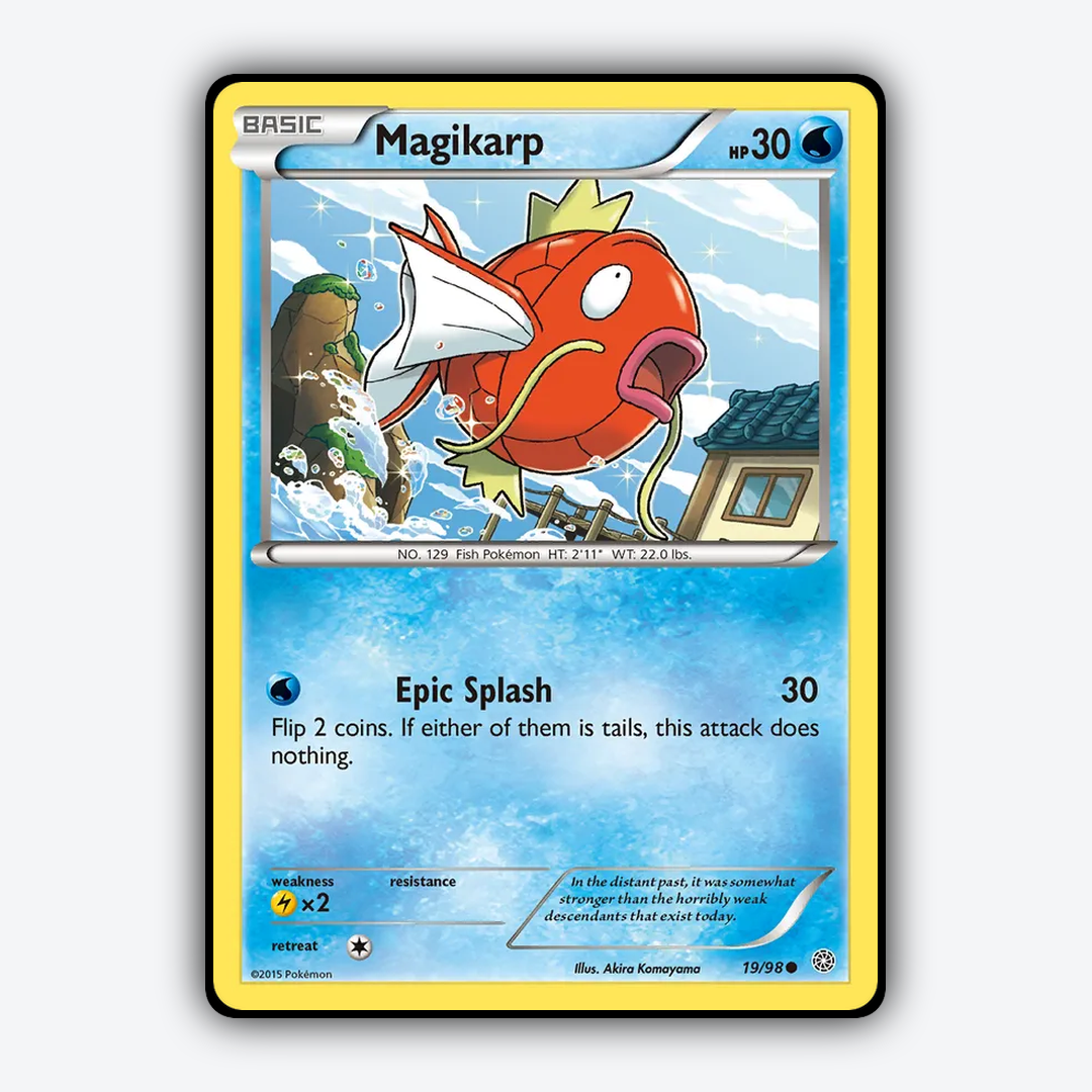 Magikarp 019/98 - Ancient Origins Set - Card Rug