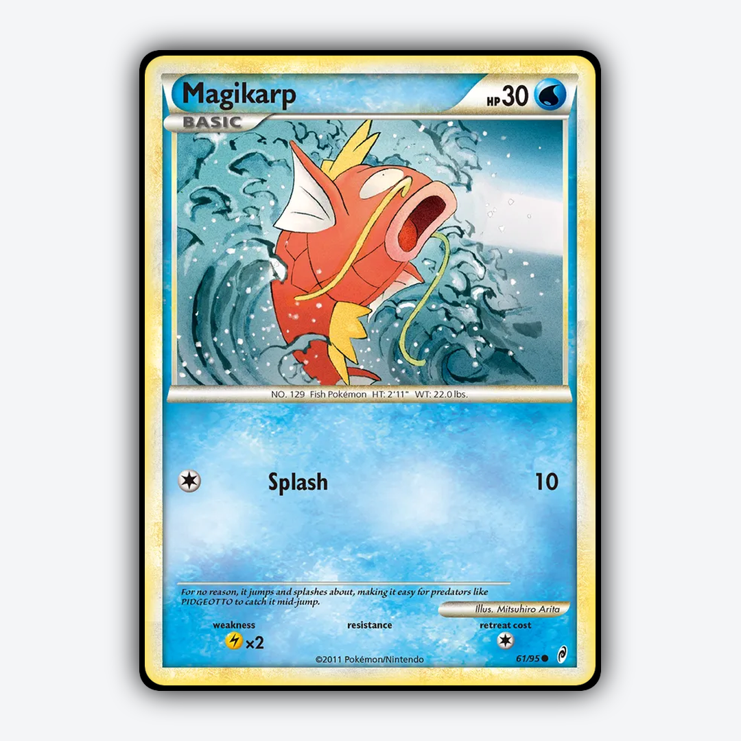 Magikarp 061/95 - Call of Legends Set - Card Rug