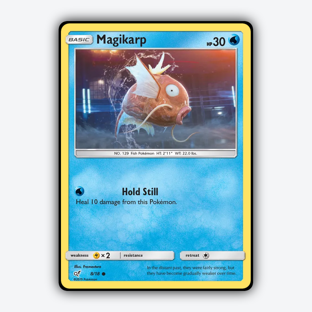 Magikarp 008/18 - Detective Pikachu Set - Card Rug