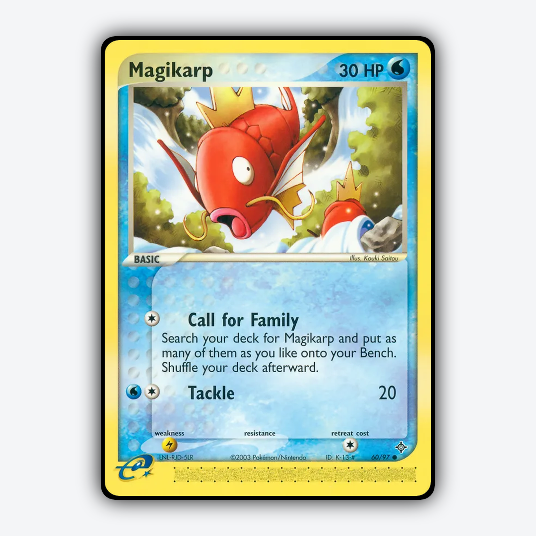 Magikarp 060/97 - Dragon Set - Card Rug