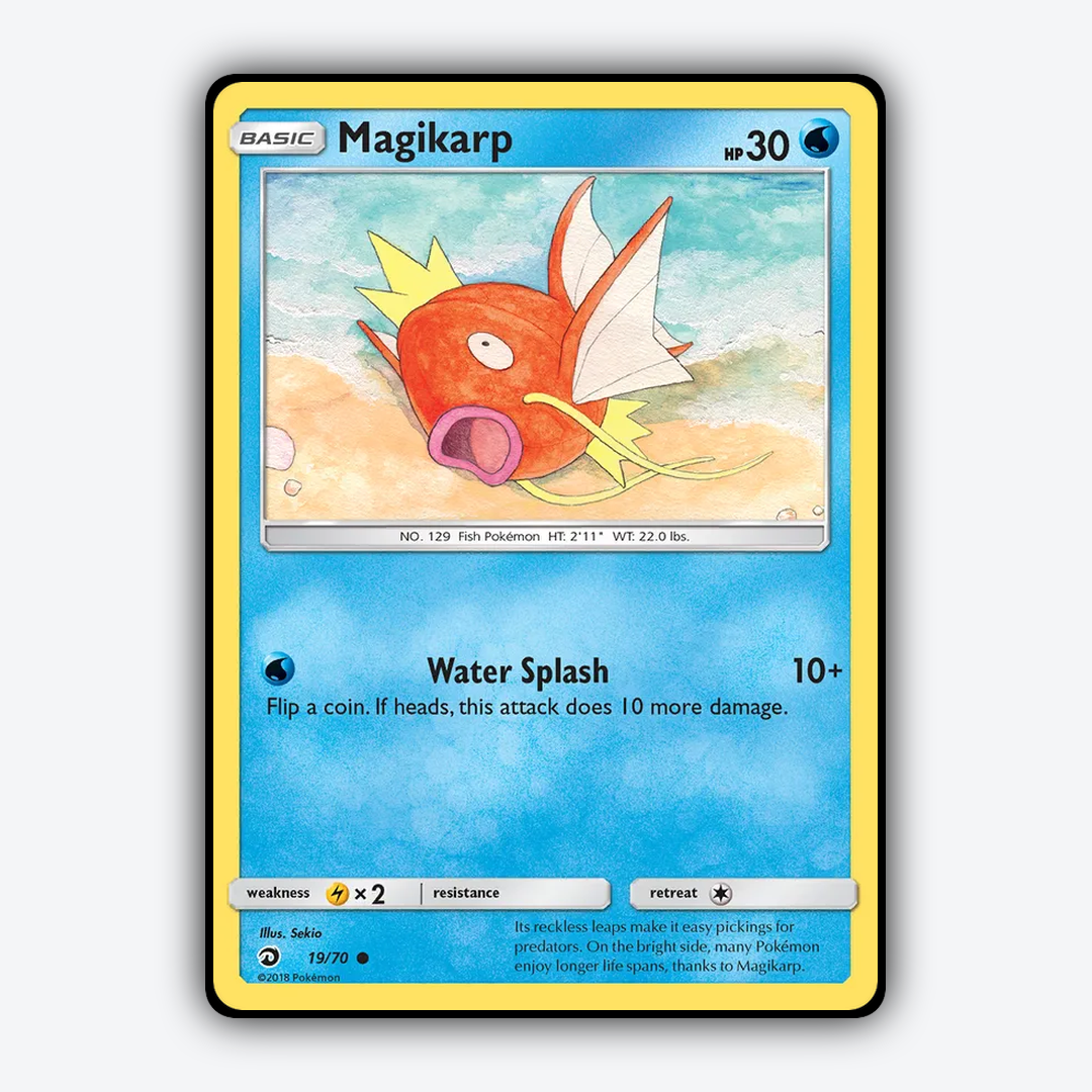 Magikarp 019/70 - Dragon Majesty Set - Card Rug