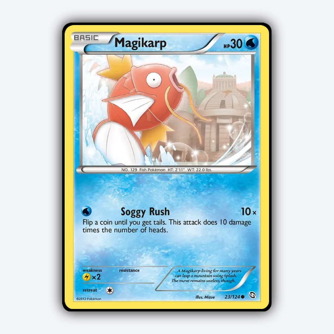 Magikarp 023/124 - Dragons Exalted Set - Card Rug