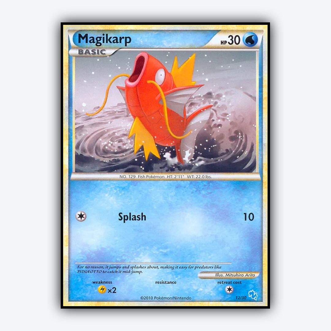 Magikarp 012/30 - HGSS Trainer Kit Gyarados Set - Card Rug