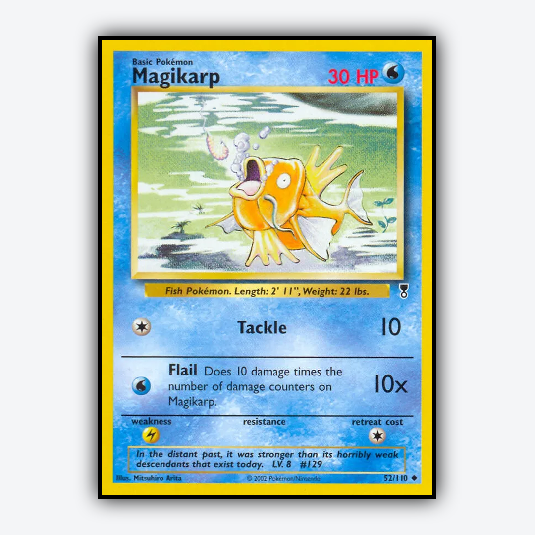 Magikarp 052/110 - Legendary Collection Set - Card Rug