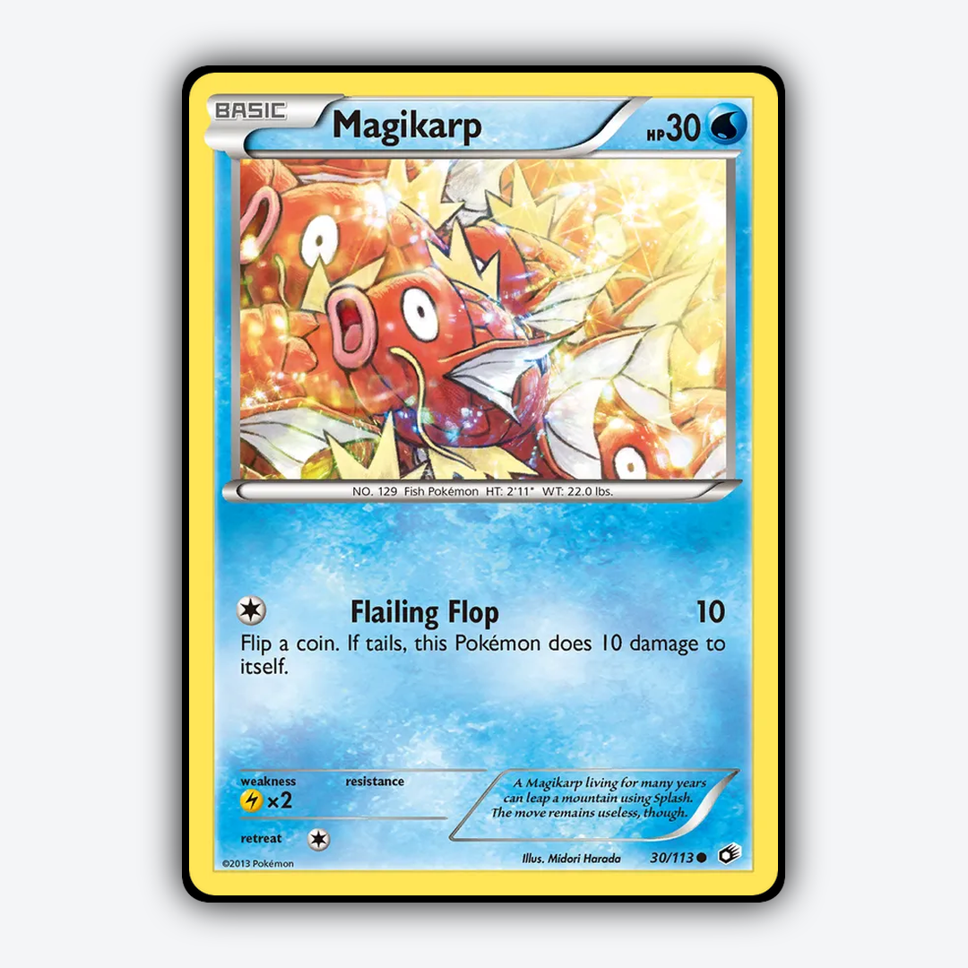 Magikarp 030/113 - Legendary Treasures Set - Card Rug