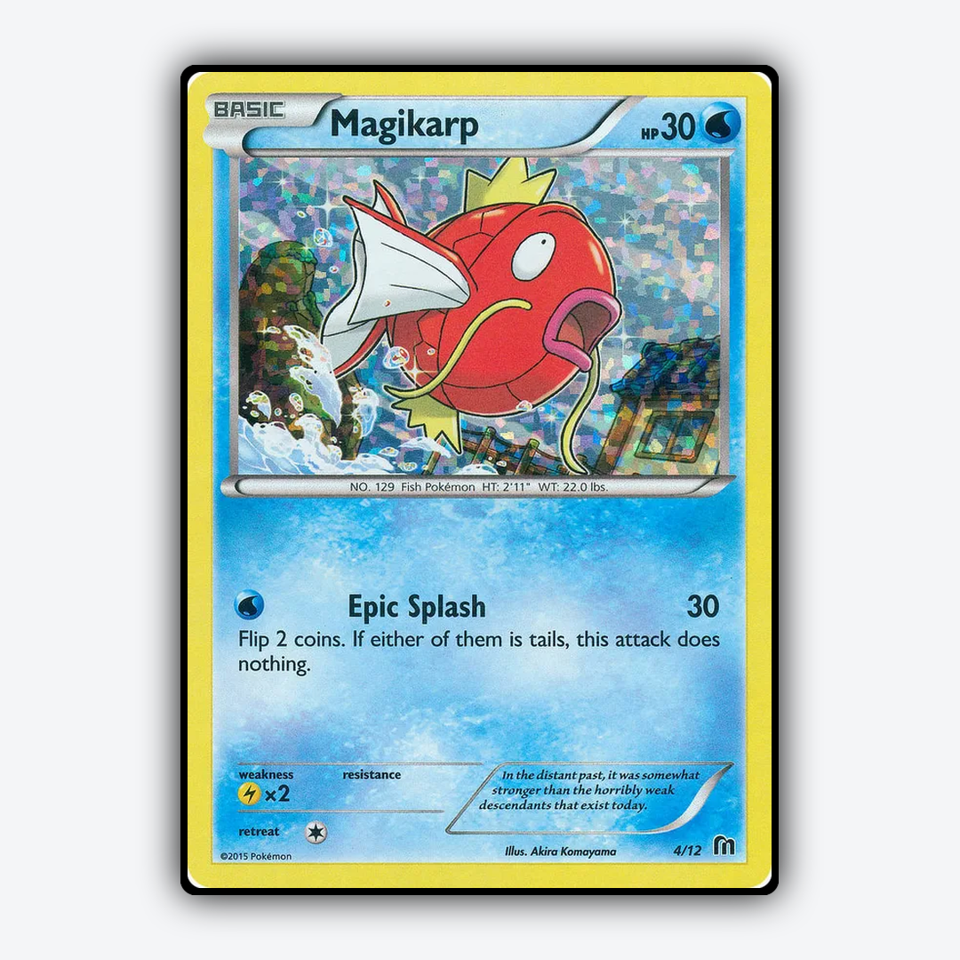 Magikarp 004/12 - McDonald's Collection 2016 Set - Card Rug