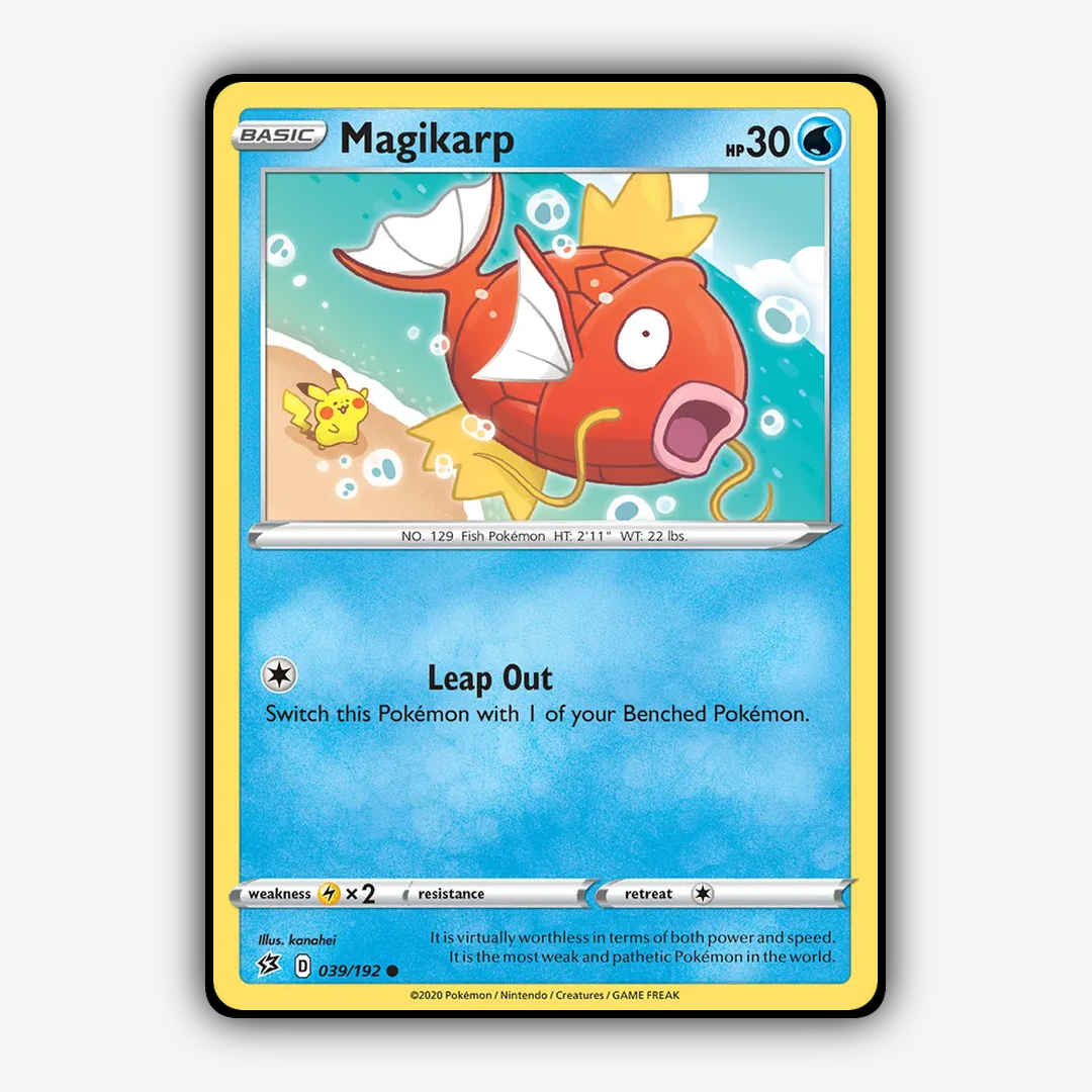 Magikarp 039/192 - Rebel Clash Set - Card Rug