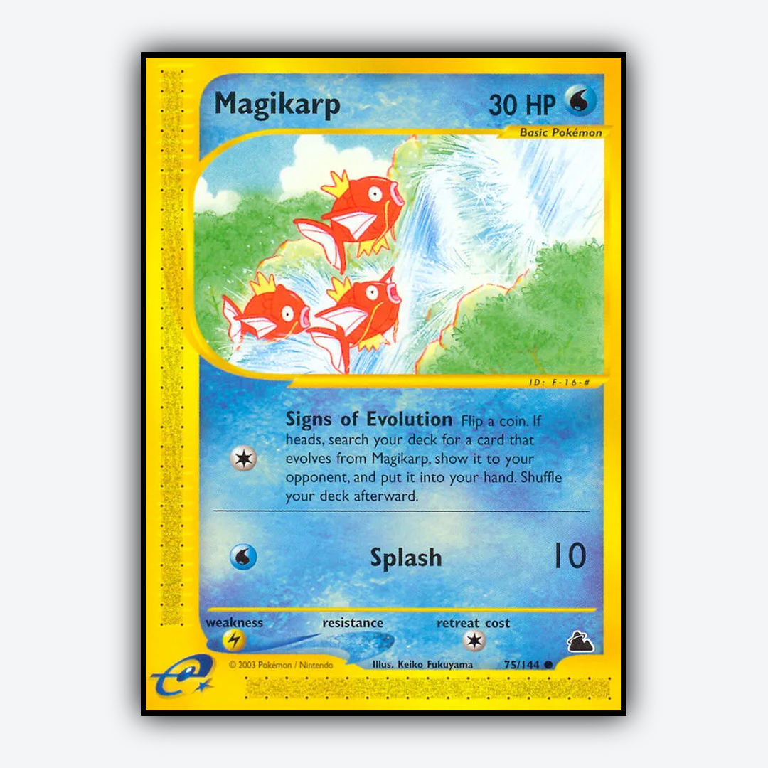 Magikarp 075/144 - Skyridge Set - Card Rug