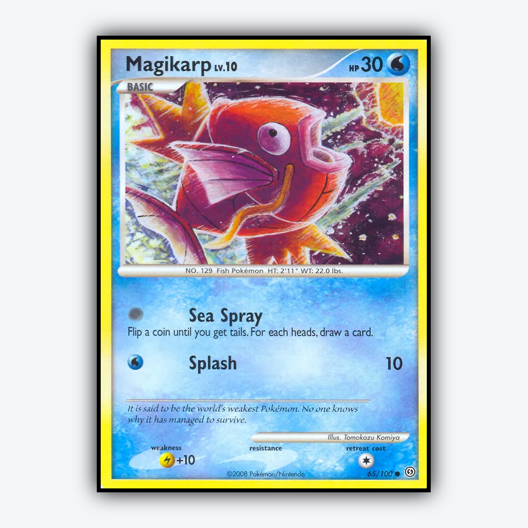 Magikarp 065/100 - Stormfront Set - Card Rug