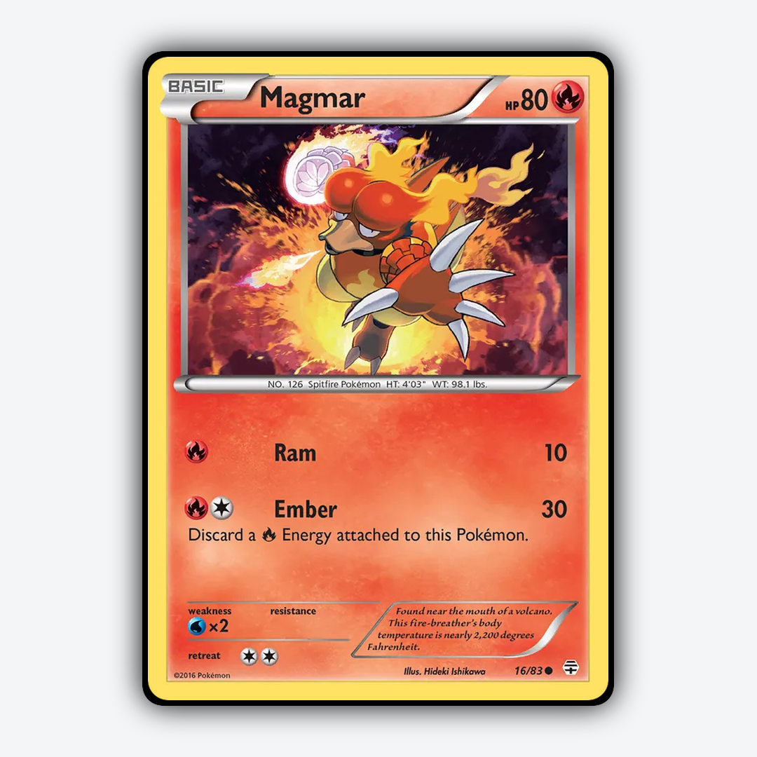Magmar 016/83 - Generations Set - Card Rug
