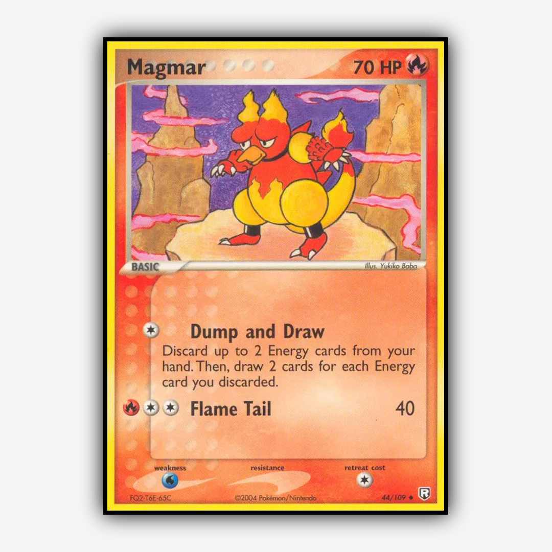 Magmar 044/109 - Team Rocket Returns Set - Card Rug