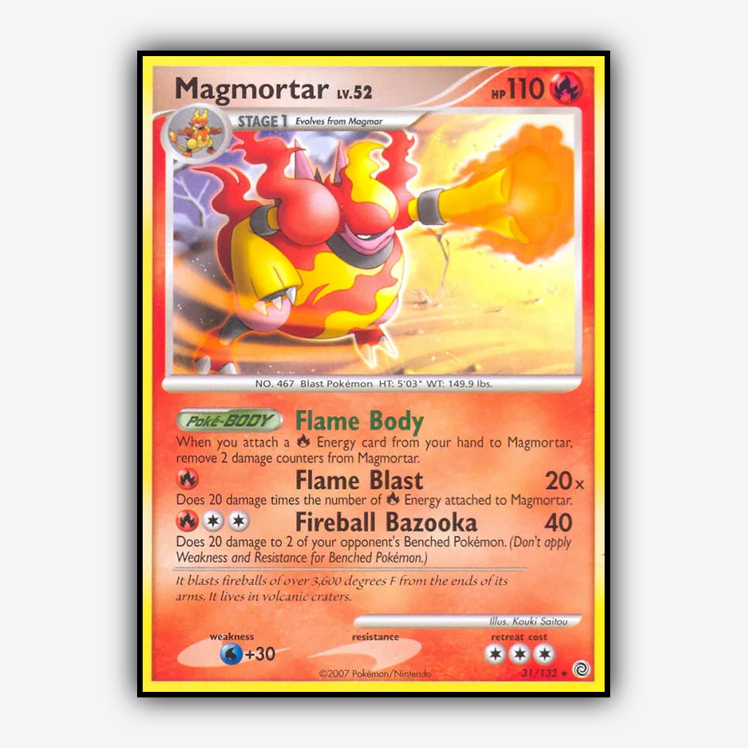 Magmortar 031/132 - Secret Wonders Set - Card Rug