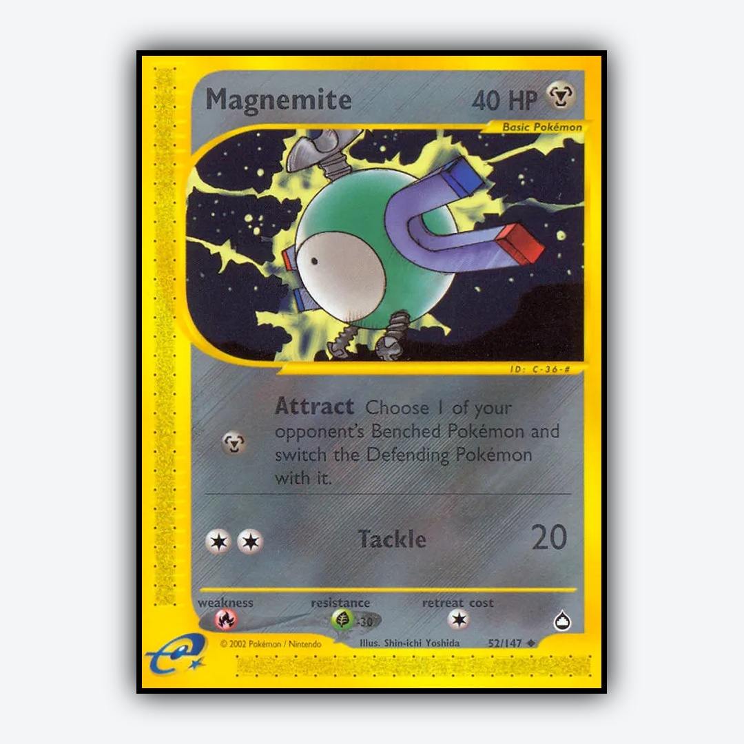 Magnemite 052/147 - Aquapolis Set - Card Rug