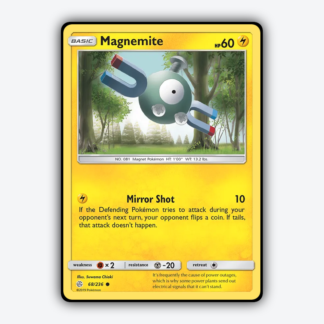 Magnemite 068/236 - Cosmic Eclipse Set - Card Rug