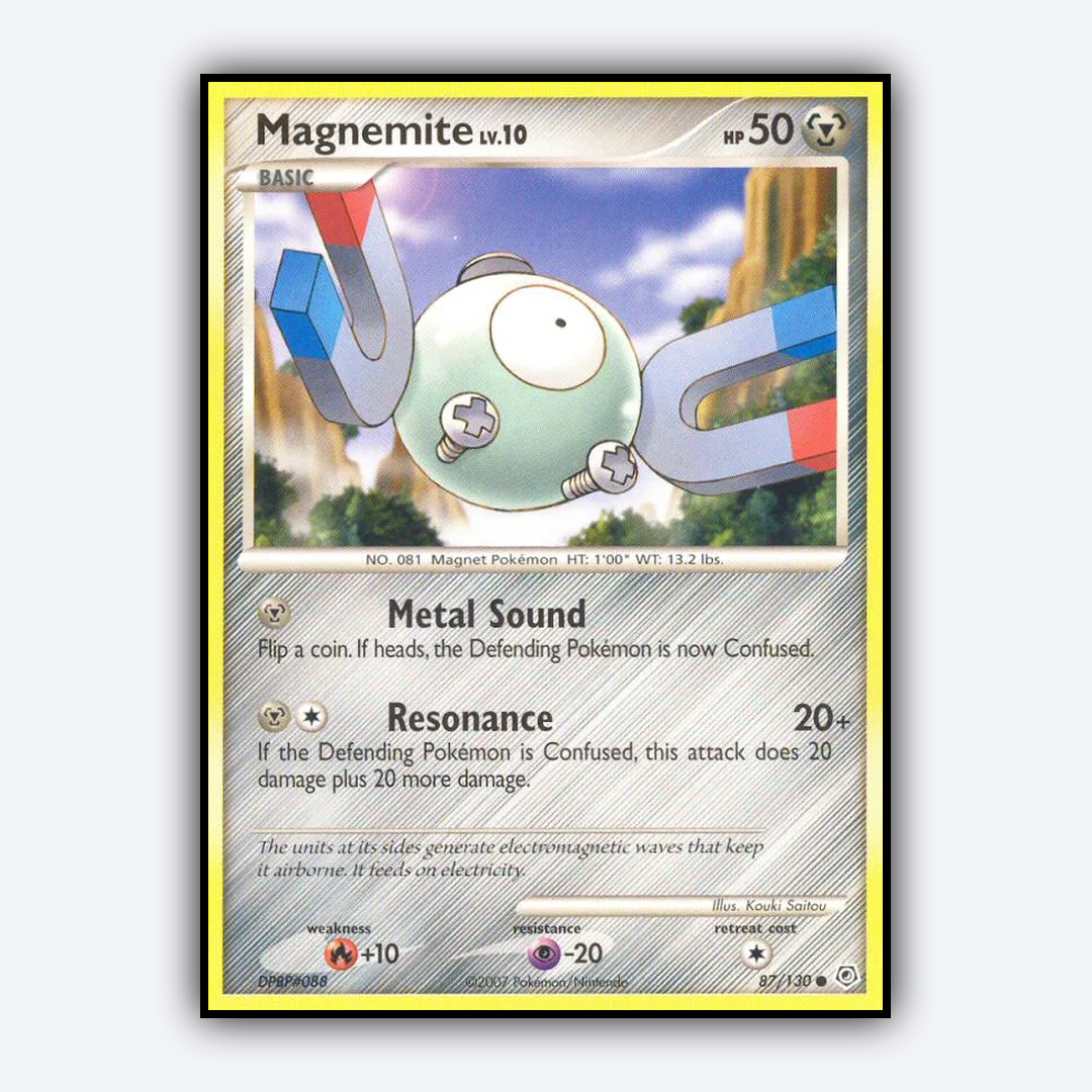 Magnemite 087/130 - Diamond & Pearl Set - Card Rug