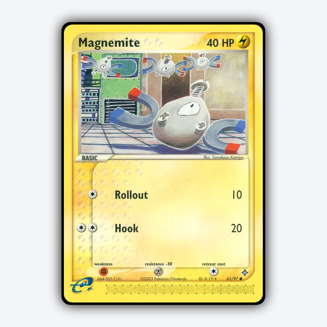 Magnemite 061/97 - Dragon Set - Card Rug