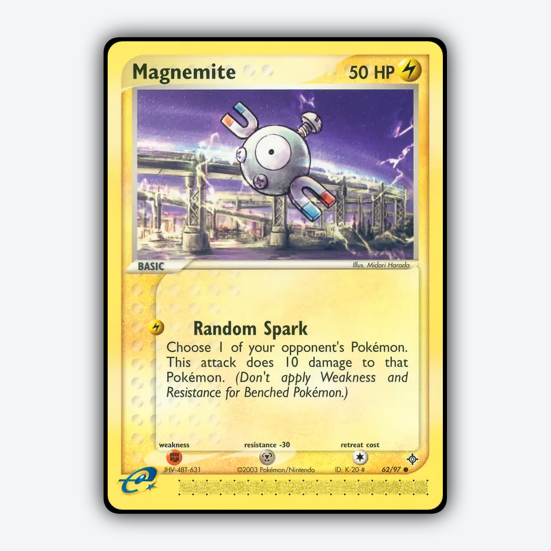 Magnemite 062/97 - Dragon Set - Card Rug