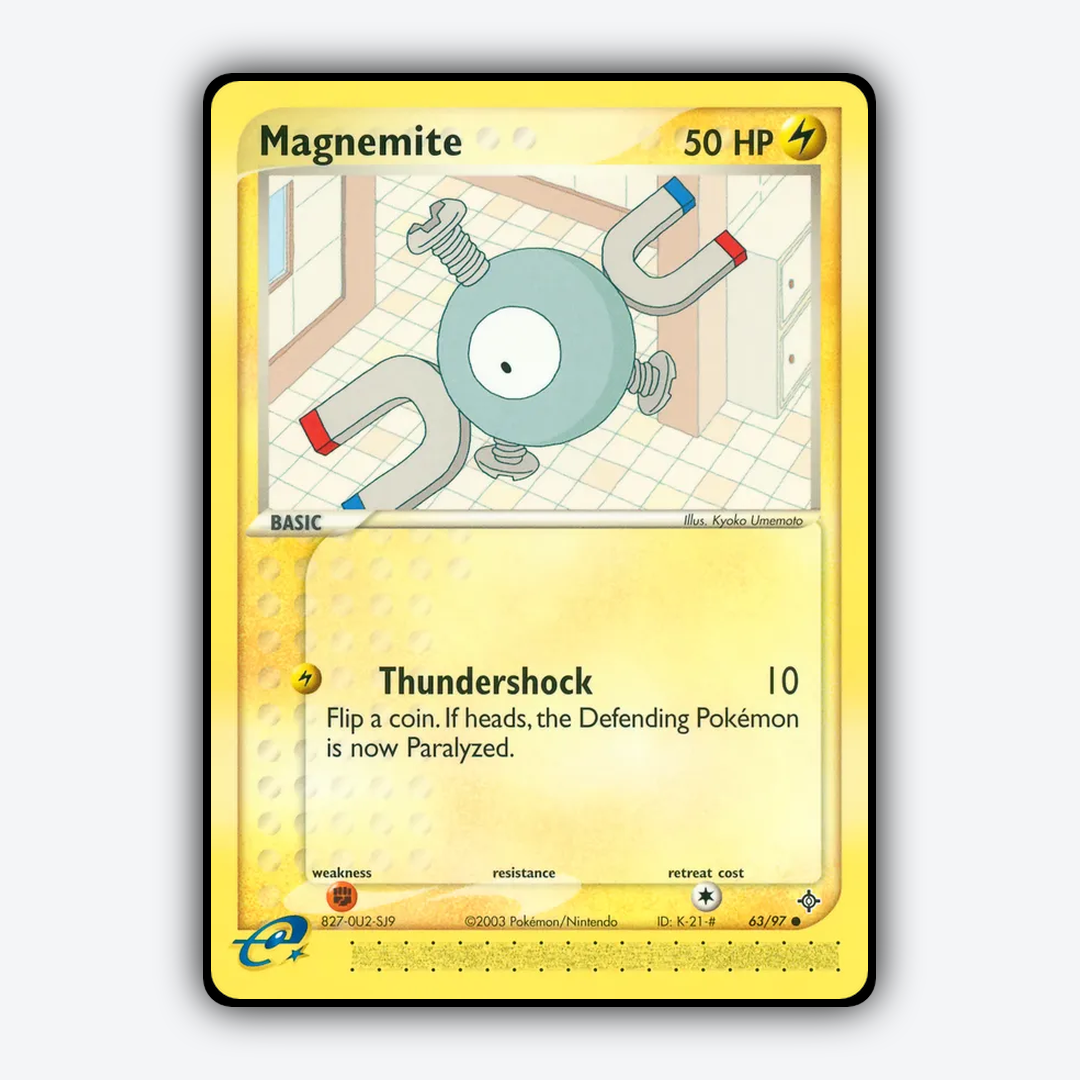 Magnemite 063/97 - Dragon Set - Card Rug