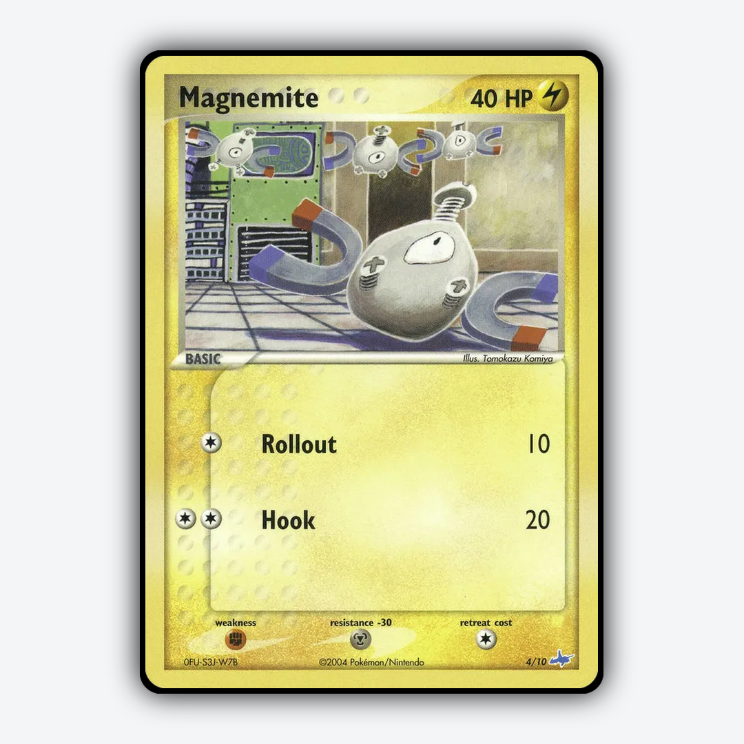 Magnemite 004/10 - EX Trainer Kit Latios Set - Card Rug