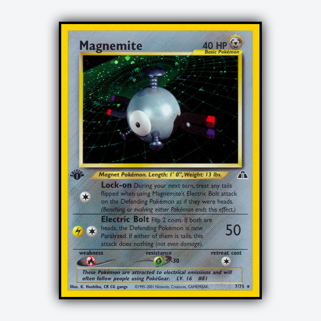 Magnemite 007/75 - Neo Discovery Set - Card Rug