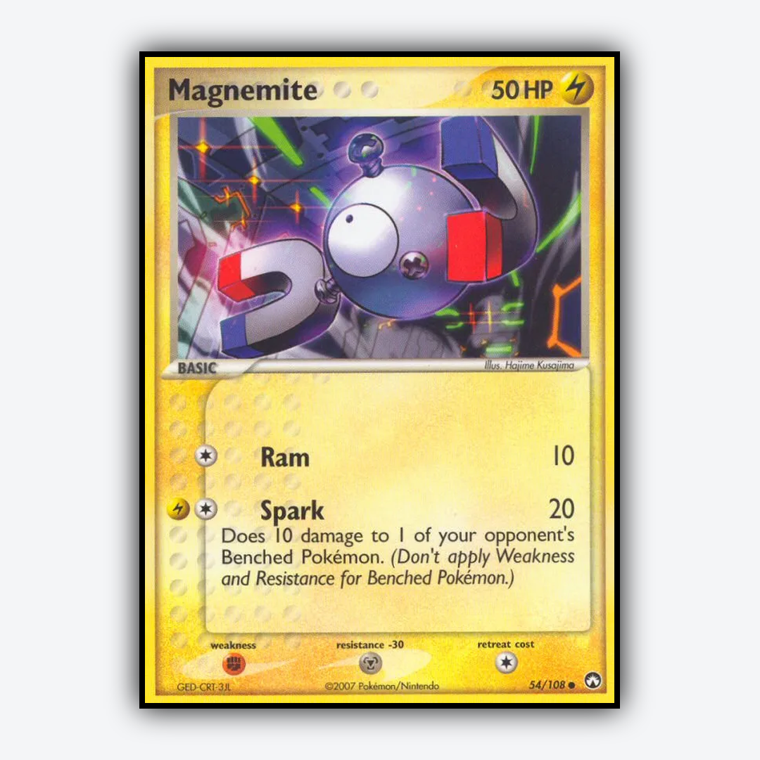 Magnemite 054/108 - Power Keepers Set - Card Rug