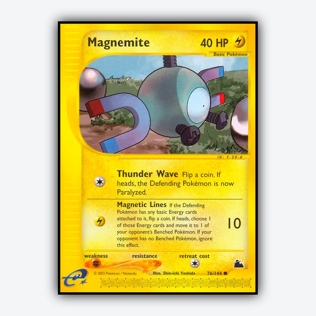 Magnemite 076/144 - Skyridge Set - Card Rug