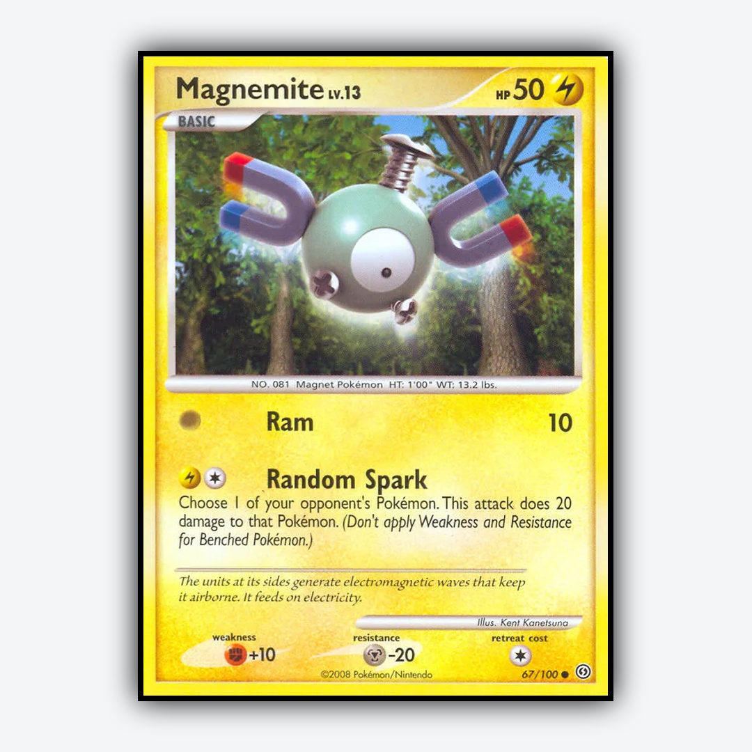 Magnemite 067/100 - Stormfront Set - Card Rug