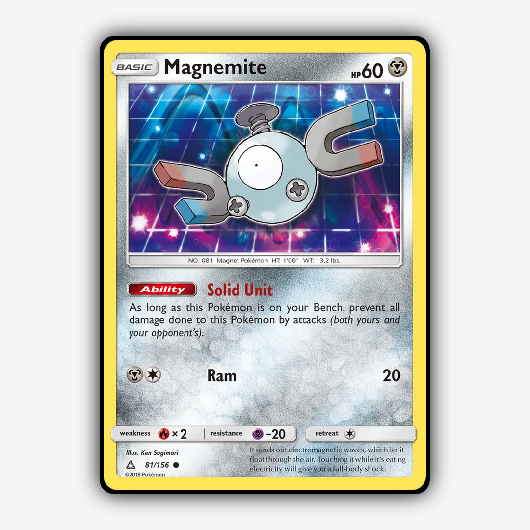 Magnemite 081/156 - Ultra Prism Set - Card Rug