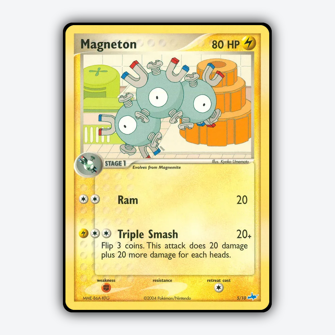 Magneton 005/10 - EX Trainer Kit Latios Set - Card Rug