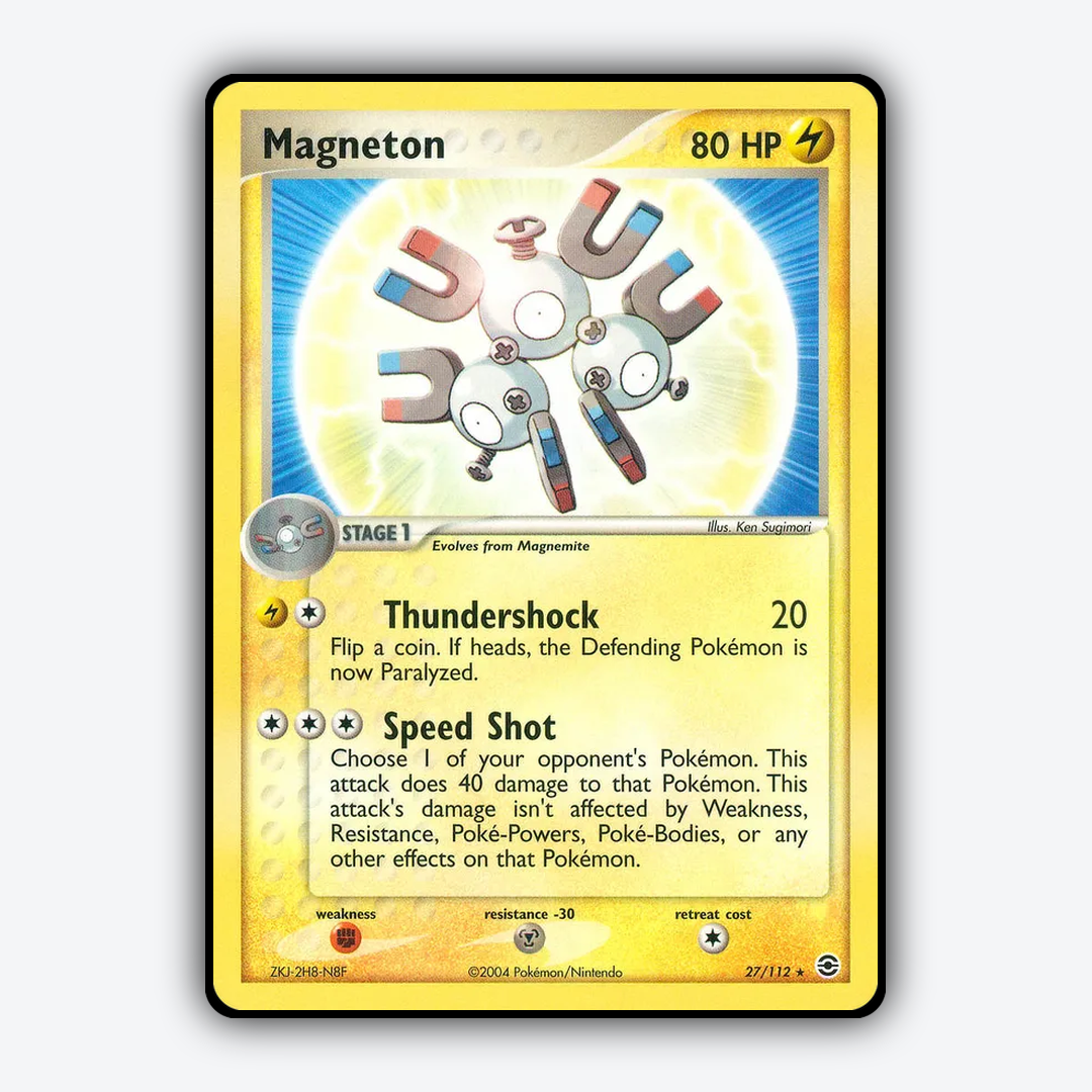 Magneton 027/112 - FireRed & LeafGreen Set - Card Rug