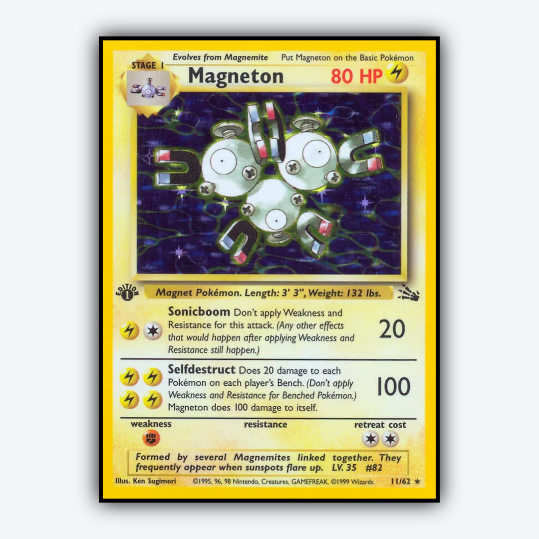 Magneton 011/62 - Fossil Set - Card Rug