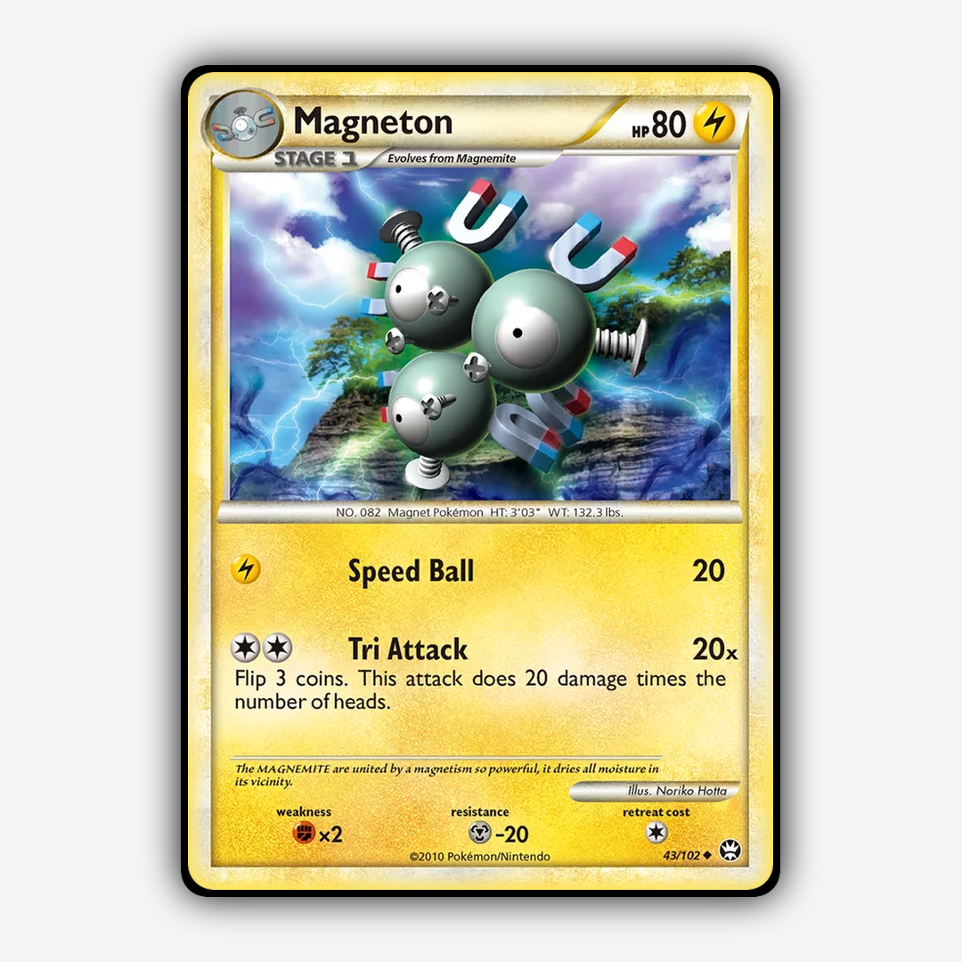 Magneton 043/102 - HS—Triumphant Set - Card Rug