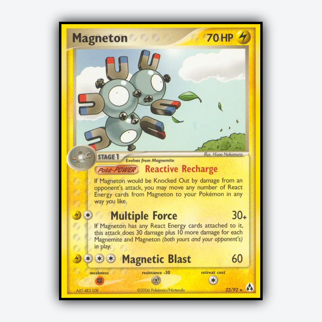 Magneton 022/92 - Legend Maker Set - Card Rug