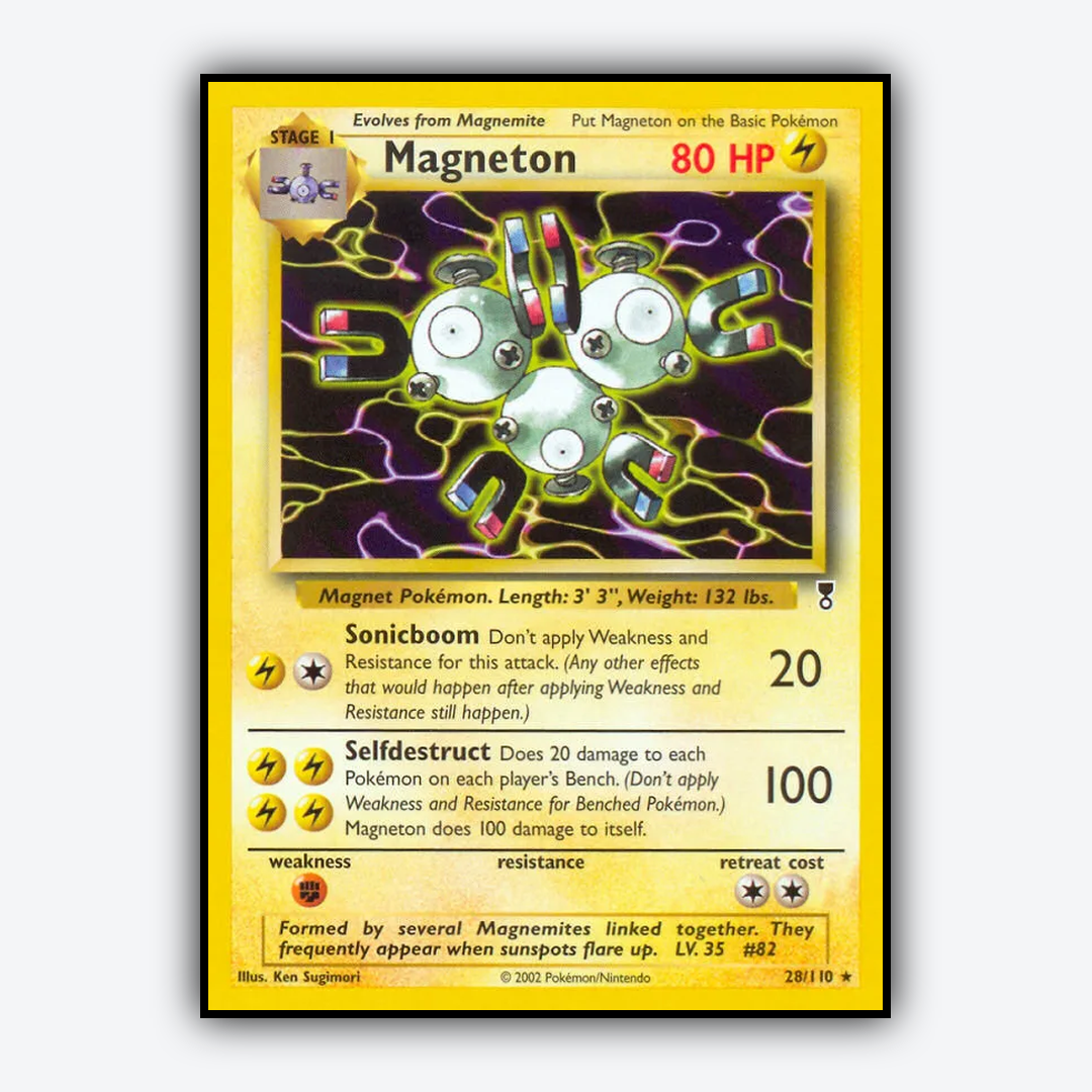 Magneton 028/110 - Legendary Collection Set - Card Rug