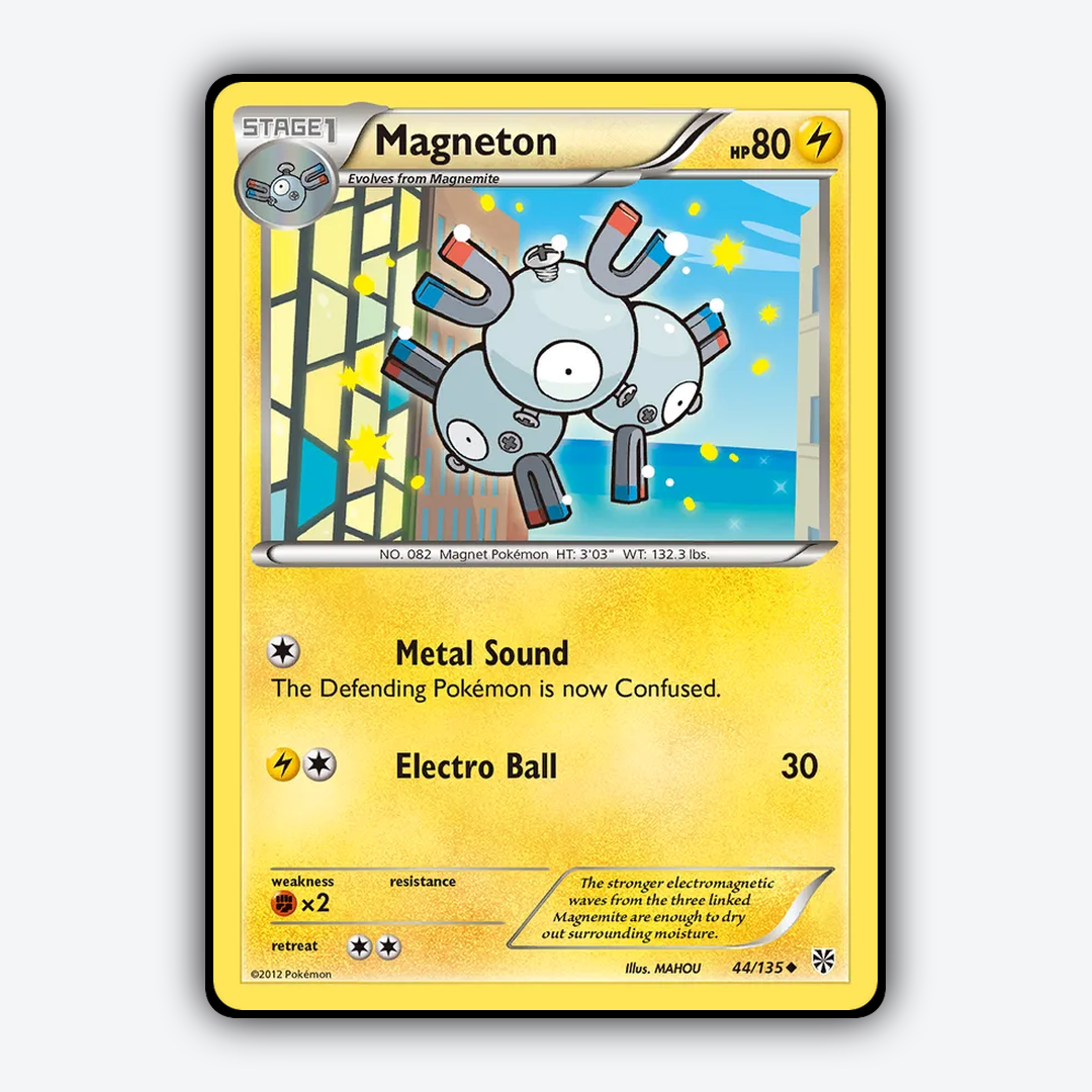 Magneton 044/135 - Plasma Storm Set - Card Rug