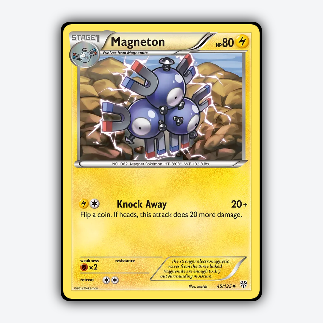 Magneton 045/135 - Plasma Storm Set - Card Rug