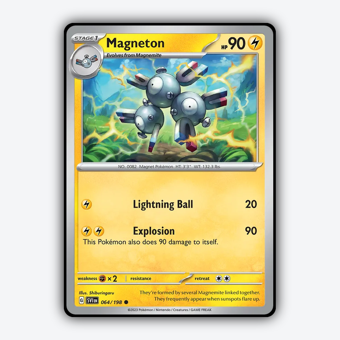 Magneton 064/198 - Scarlet & Violet Set - Card Rug