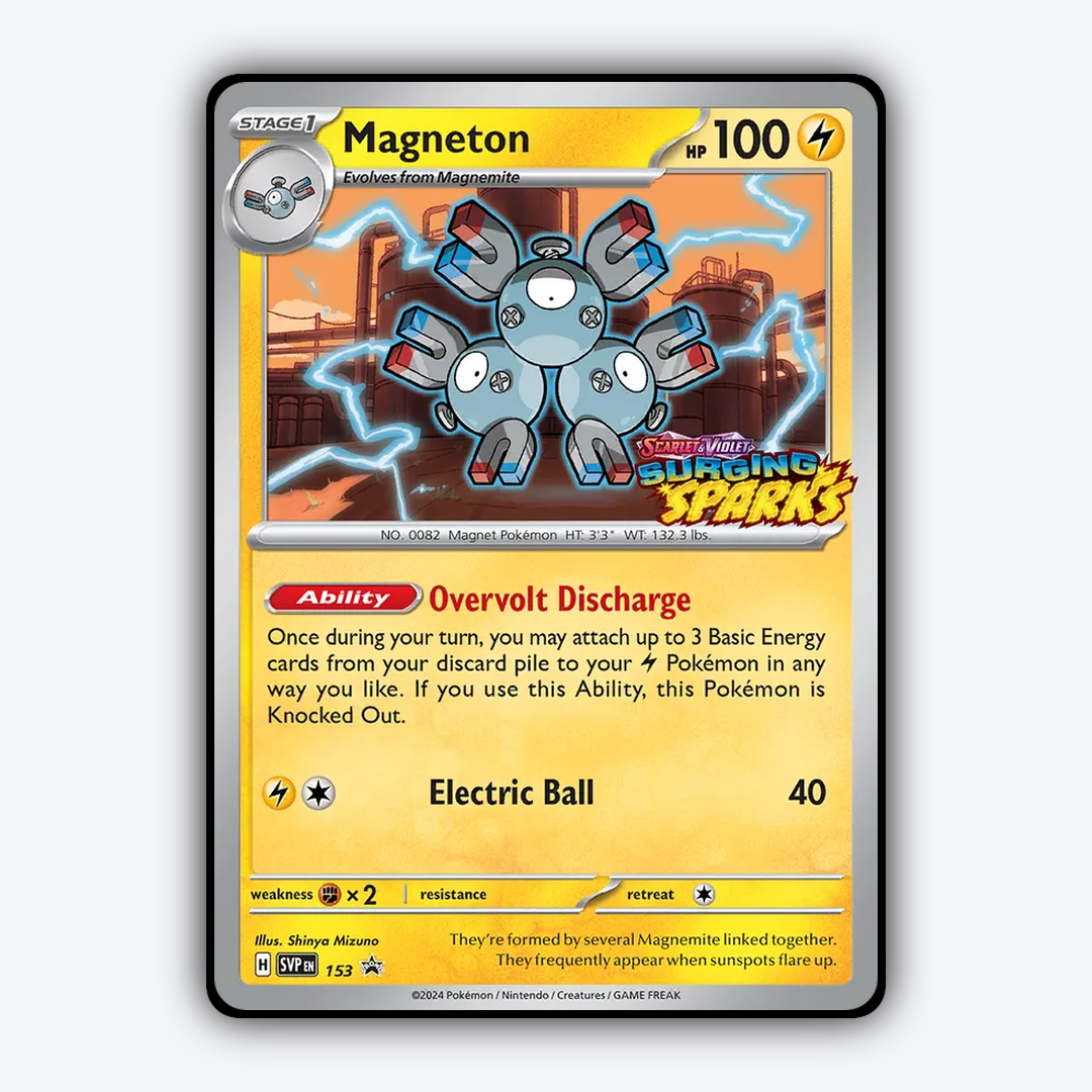 Magneton #153 - Scarlet & Violet Black Star Promos Set - Card Rug