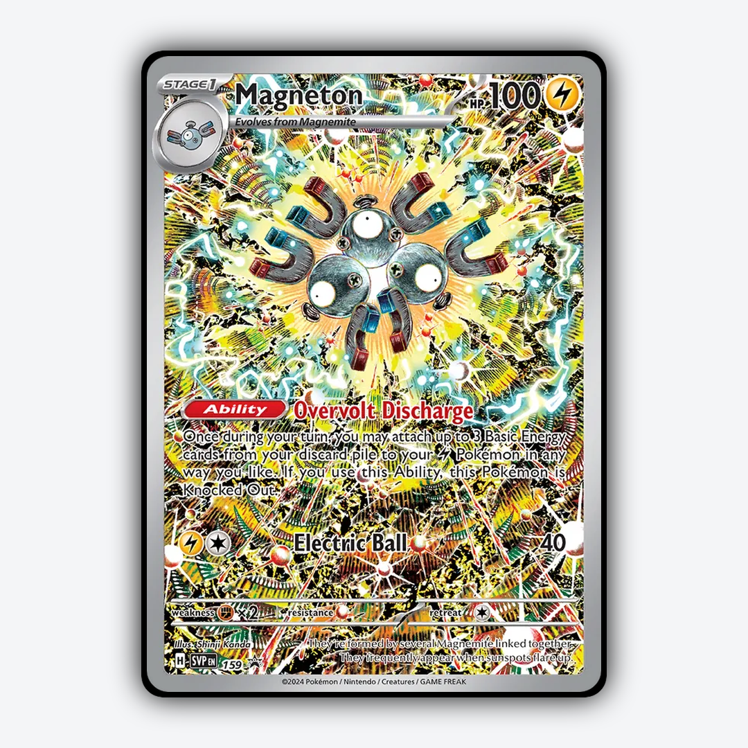 Magneton #159 - Scarlet & Violet Black Star Promos Set - Card Rug