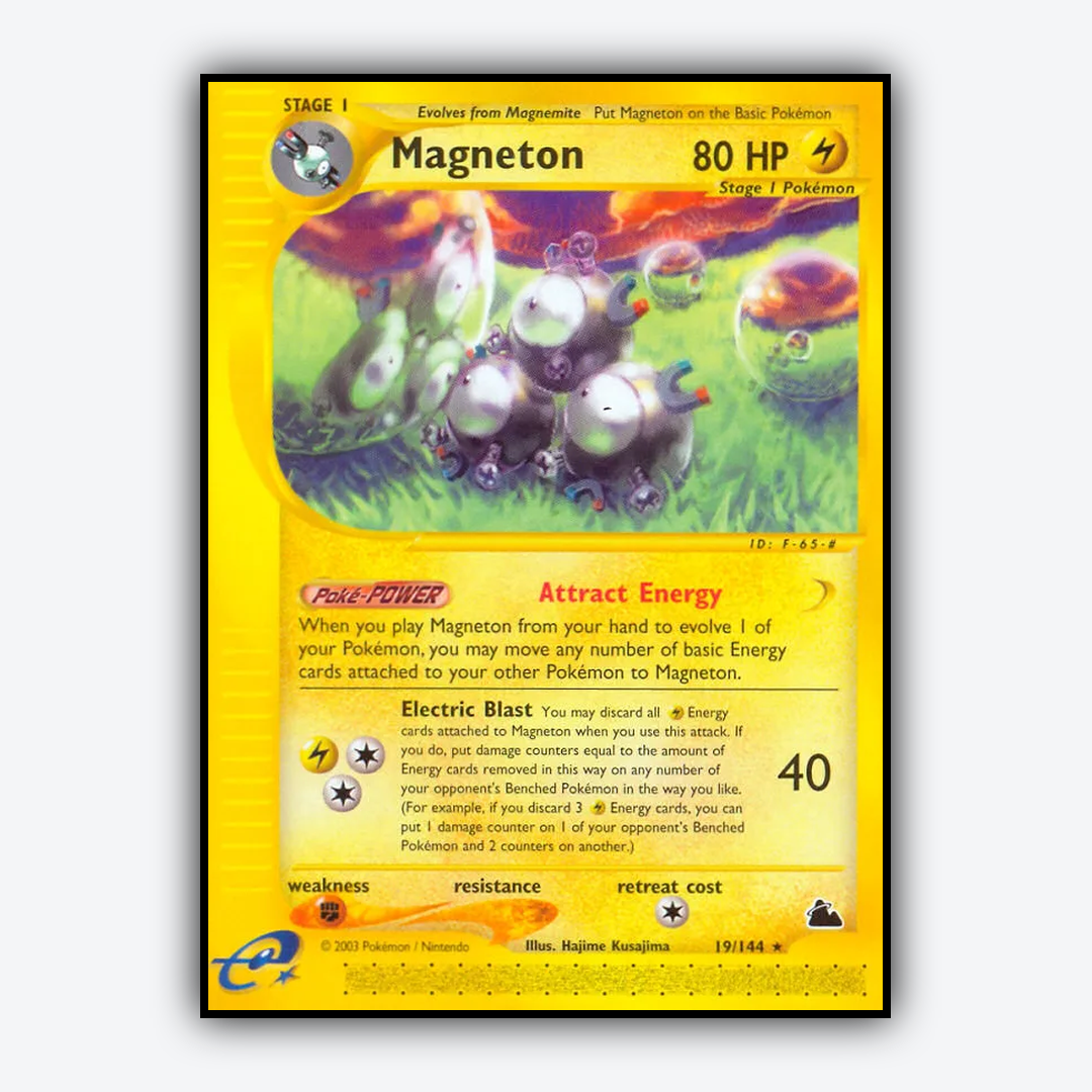 Magneton 019/144 - Skyridge Set - Card Rug