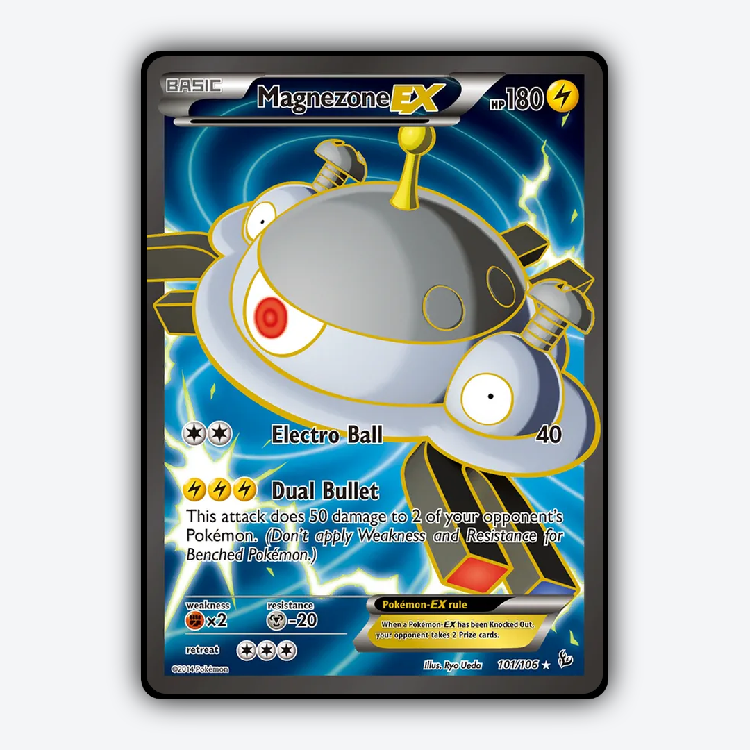 Magnezone-EX 101/106 - Flashfire Set - Card Rug