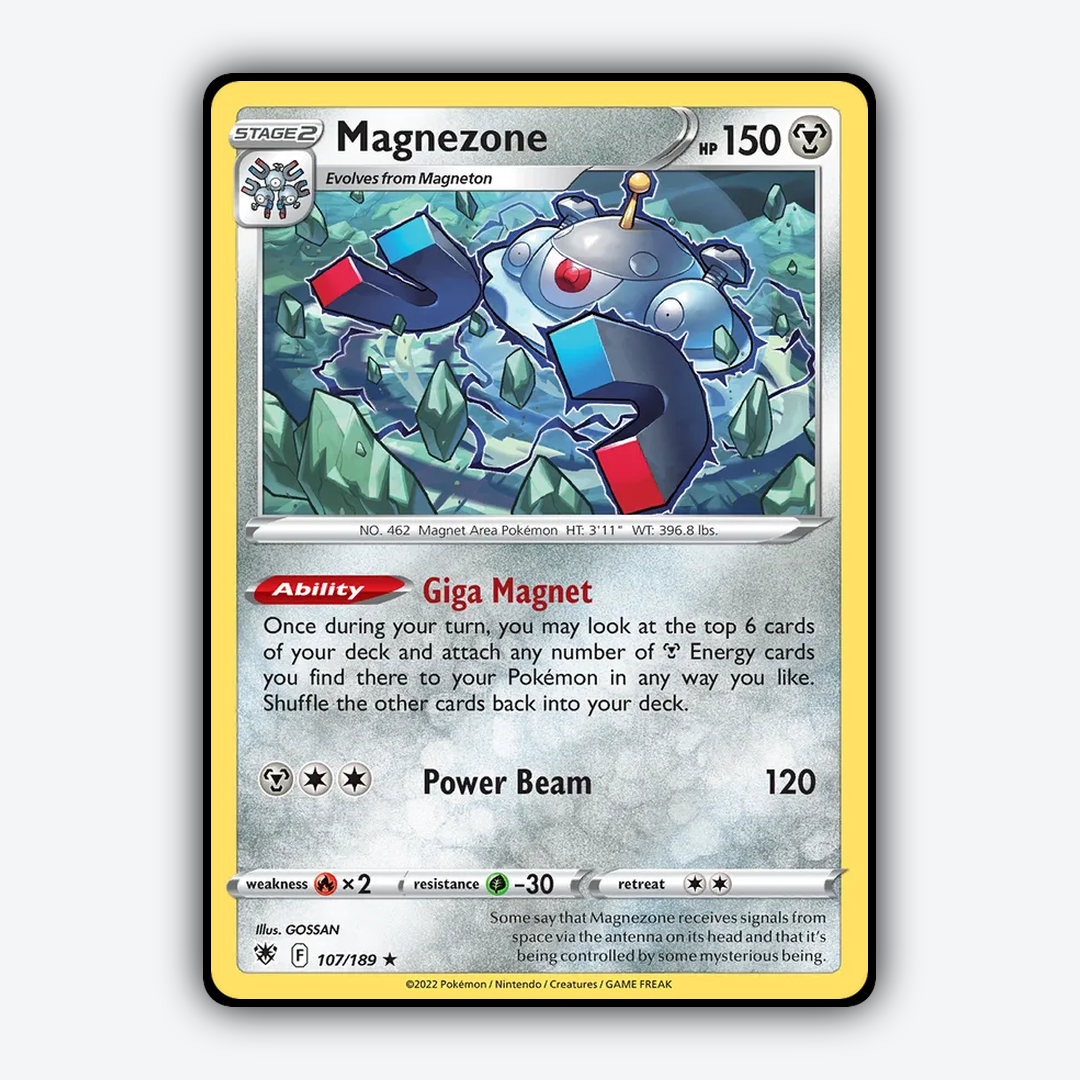 Magnezone 107/189 - Astral Radiance Set - Card Rug
